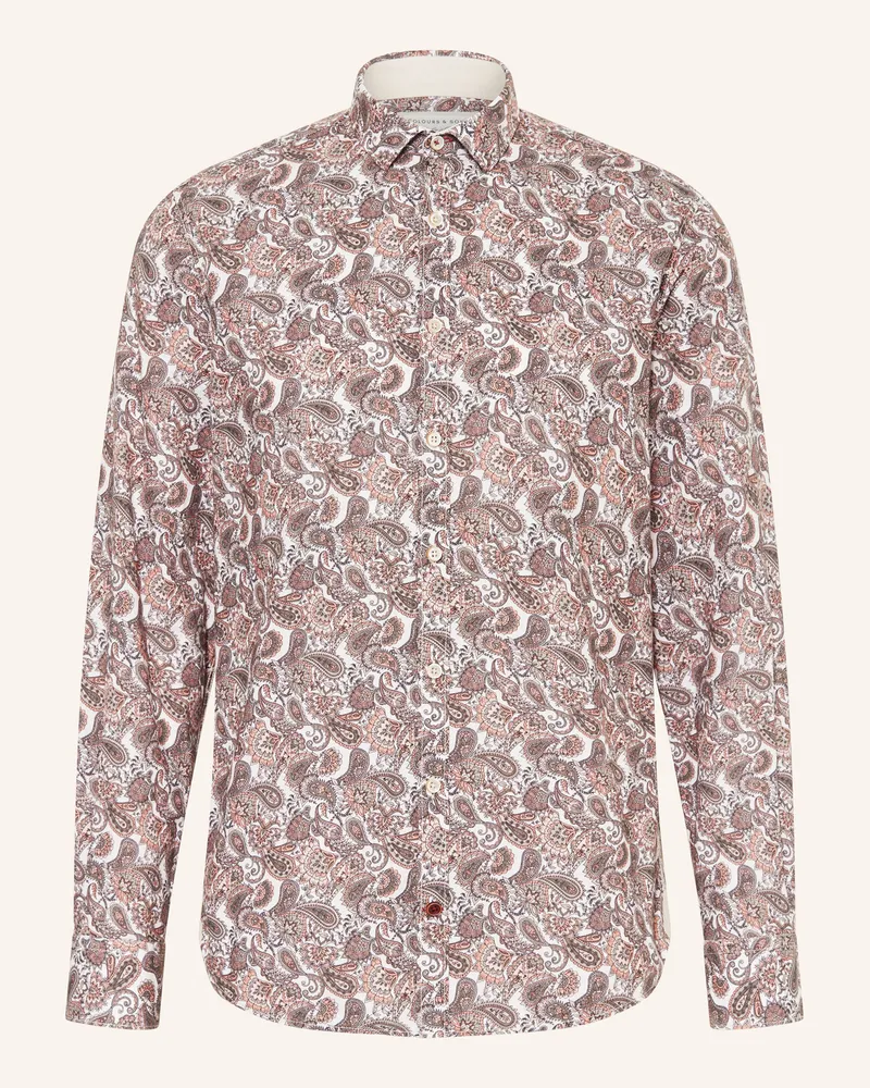 colours & sons Hemd Regular Fit Creme