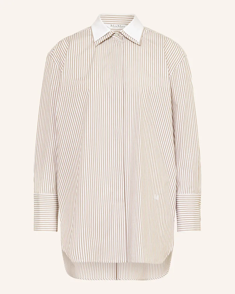 Max Mara Oversized-Hemdbluse TUBINGA Weiss