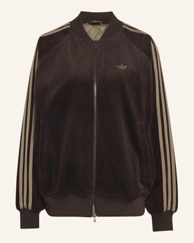 adidas Corduroy Sst Originals Jacke, Oversized braun Braun