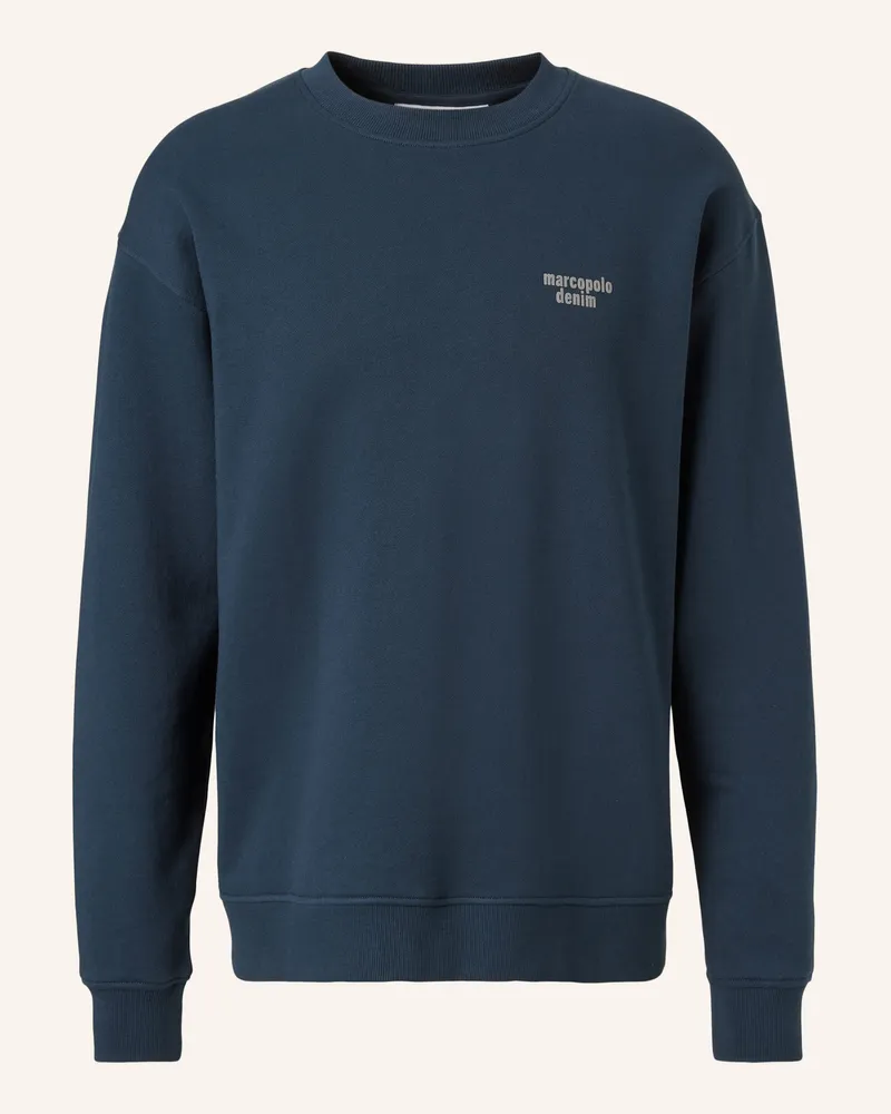 Marc O'Polo Sweatshirt blau Dunkelblau