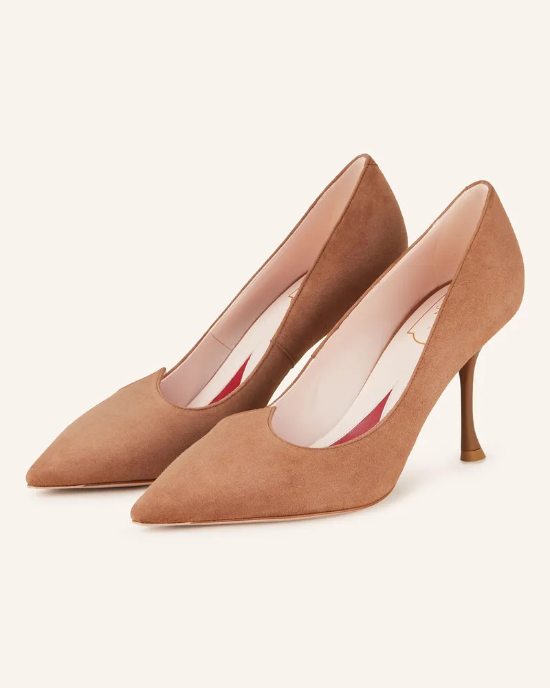 Roger Vivier Pumps I LOVE VIVIER Camel
