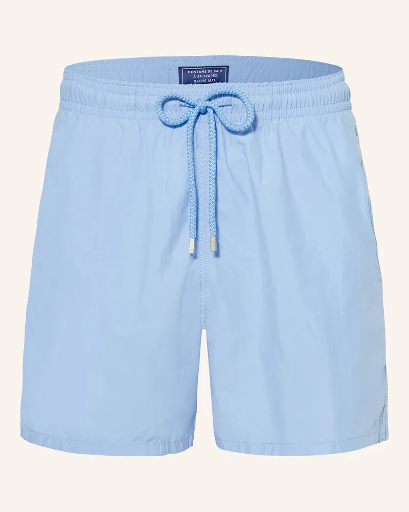 Vilebrequin Badeshorts MOOREA Hellblau