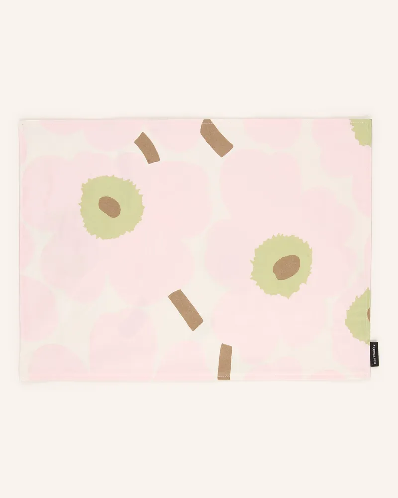 Marimekko Tischset Pieni Unikko weiss Creme