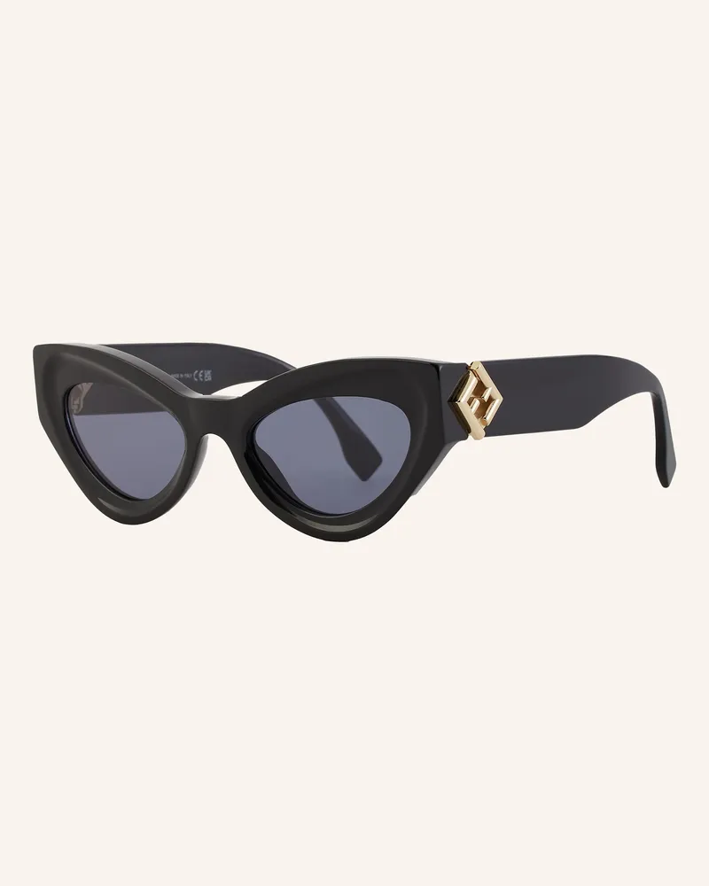 Fendi Sonnenbrille fn000801 schwarz 1100b1