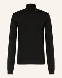 HUGO BOSS Rollkragenpullover SAN THOMAS Schwarz