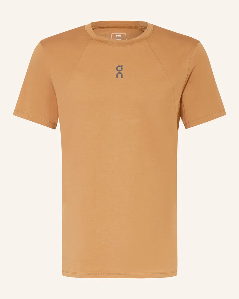 ON T-Shirt Trek-T braun Cognac