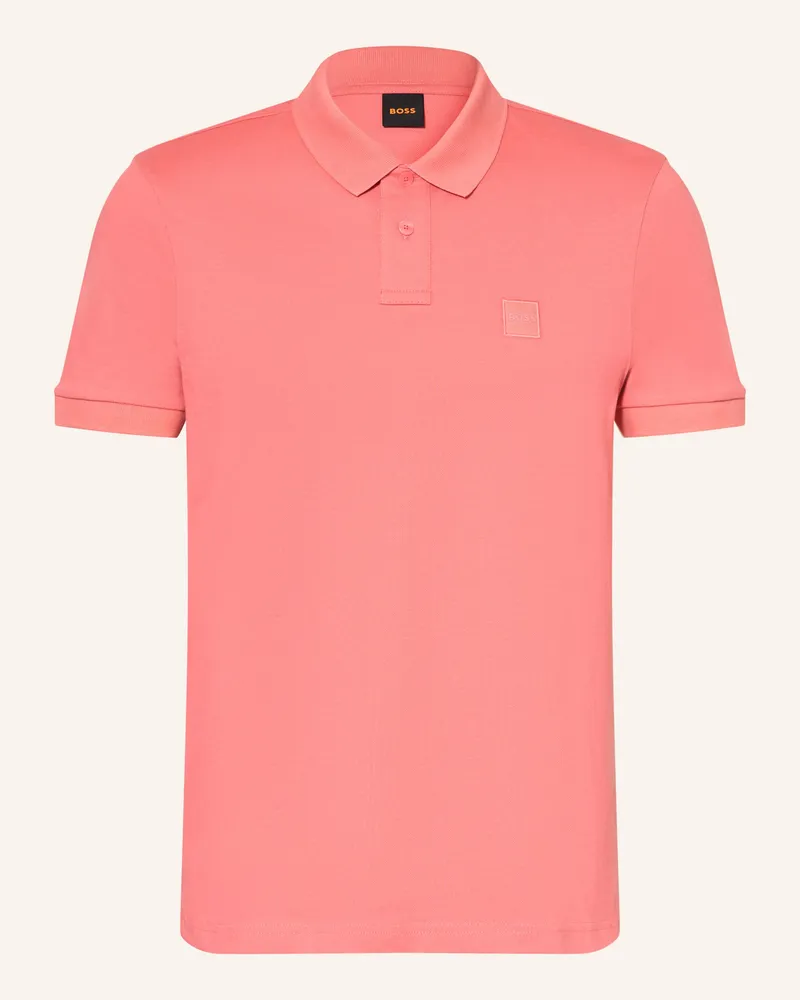 HUGO BOSS Jersey-Poloshirt PASSENGER Hellrot