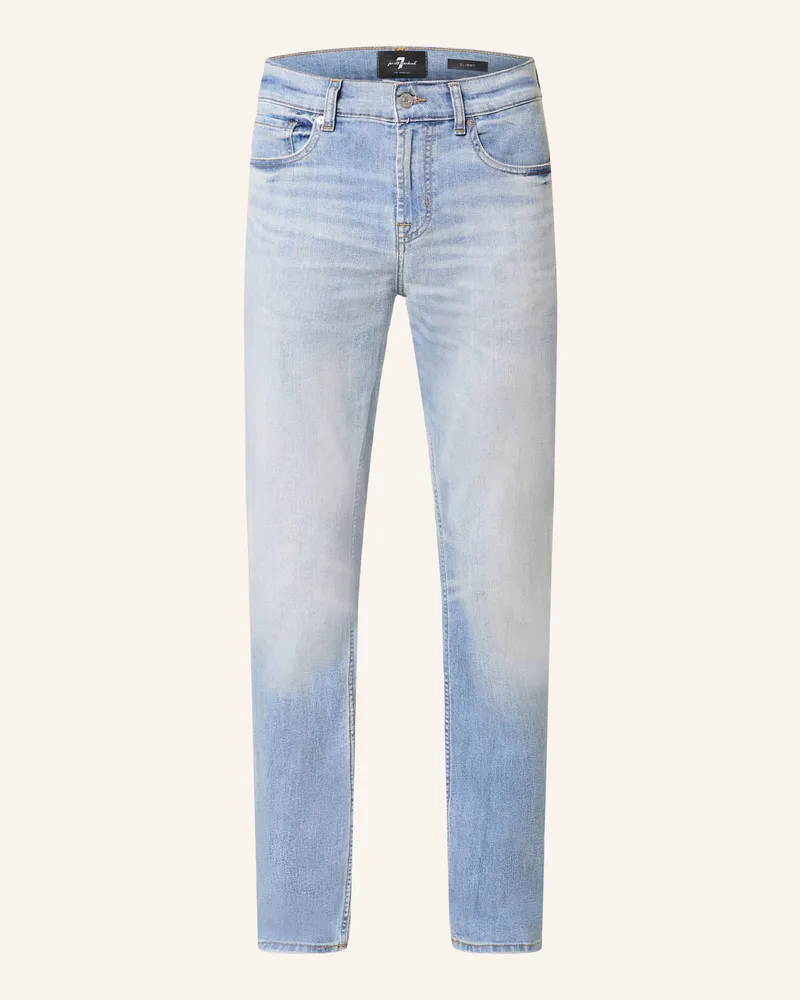 7 for all mankind Jeans Slimmy Slim Straight Fit blau Light