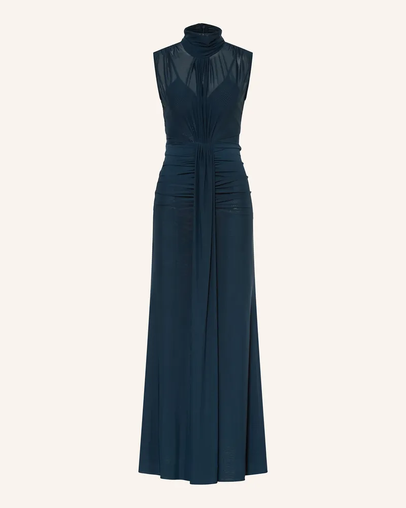 Reiss Mesh-Kleid DANIELLA Petrol