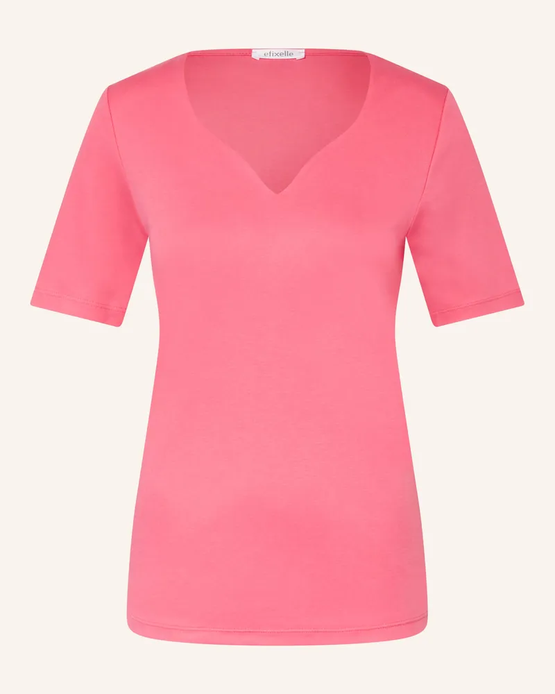 Efixelle T-Shirt pink Neonrosa