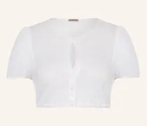 Dirndlbluse Ella Aus Spitze weiss