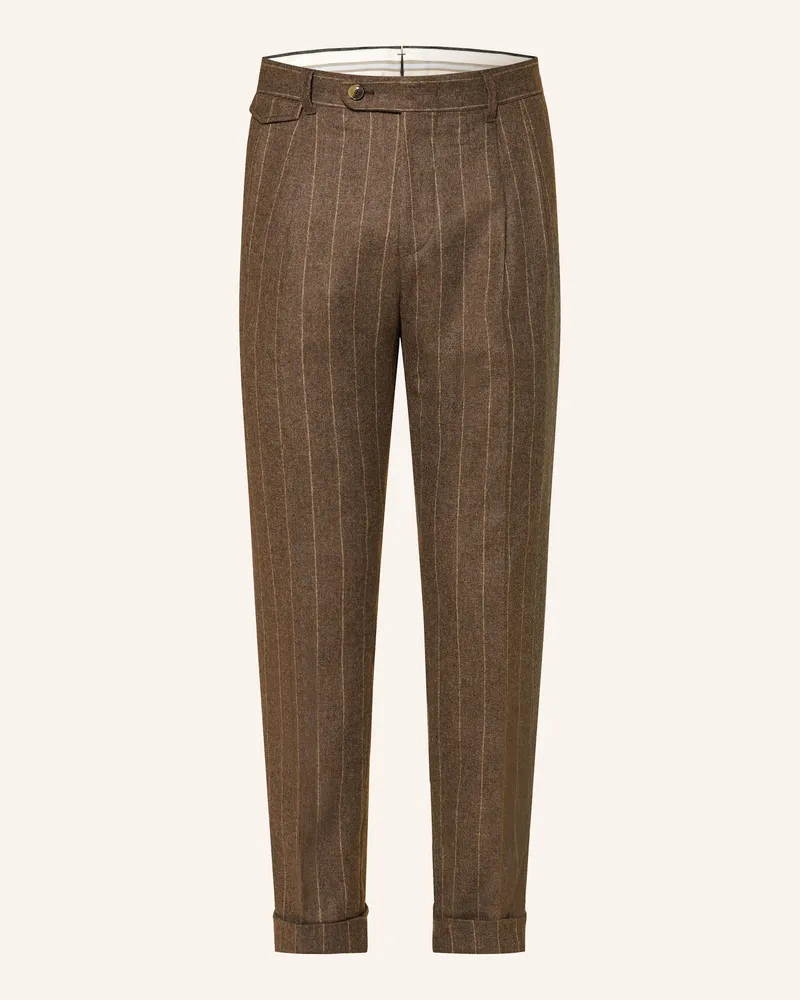 windsor. Anzughose SAPO Shaped Fit aus Flanell 210