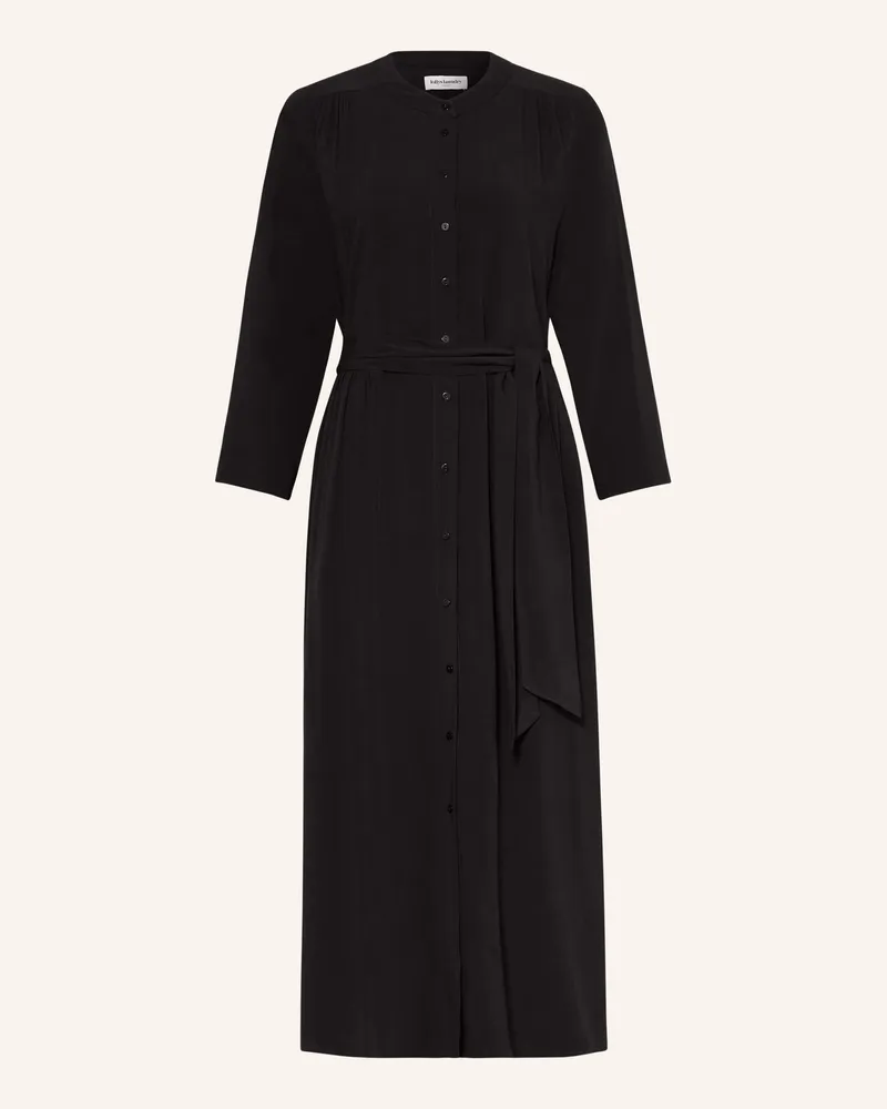 Lollys Laundry Hemdblusenkleid Harperll schwarz Schwarz
