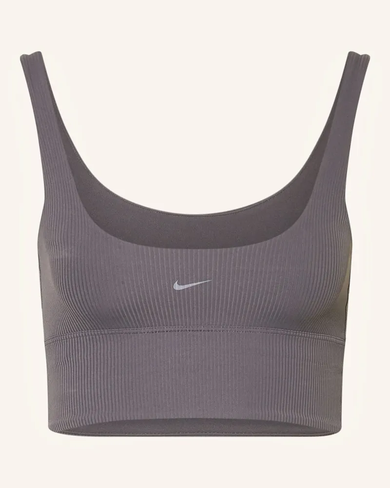 Nike Sport-Bh Zenvy grau Taupe