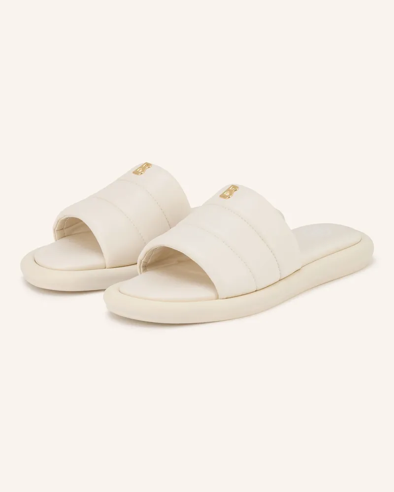 Bogner Pantoletten Portofino beige Weiss