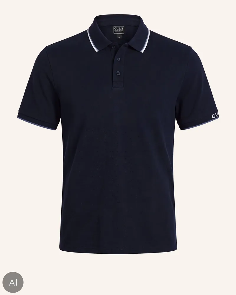 Guess Poloshirt blau Dunkelblau