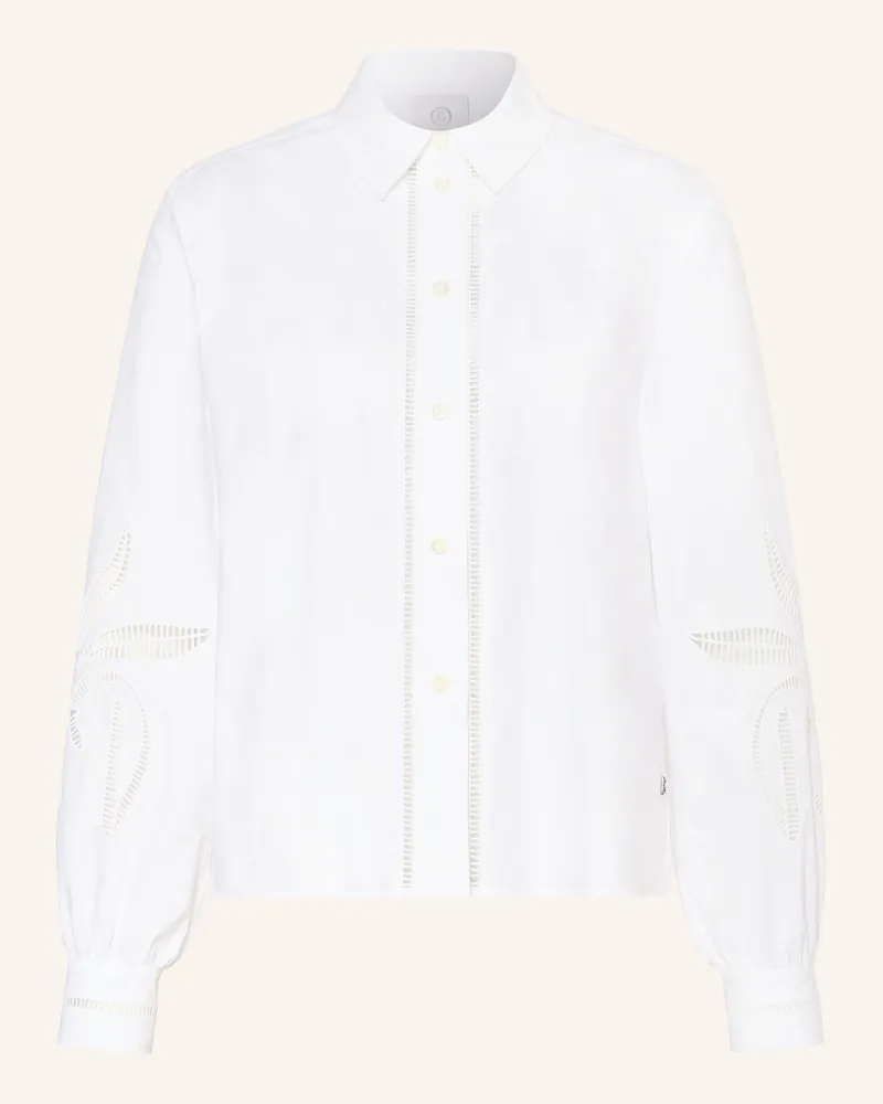 Bogner Hemdbluse SUMMER mit Spitze Weiss