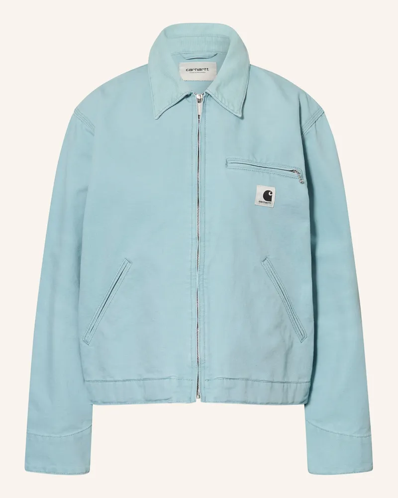 Carhartt WIP Jacke Detroit blau Hellblau
