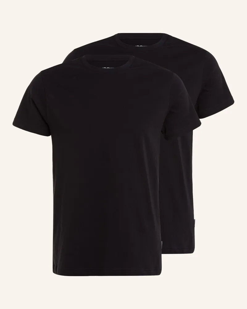 Jockey 2er-Pack T-Shirts AMERICAN Schwarz