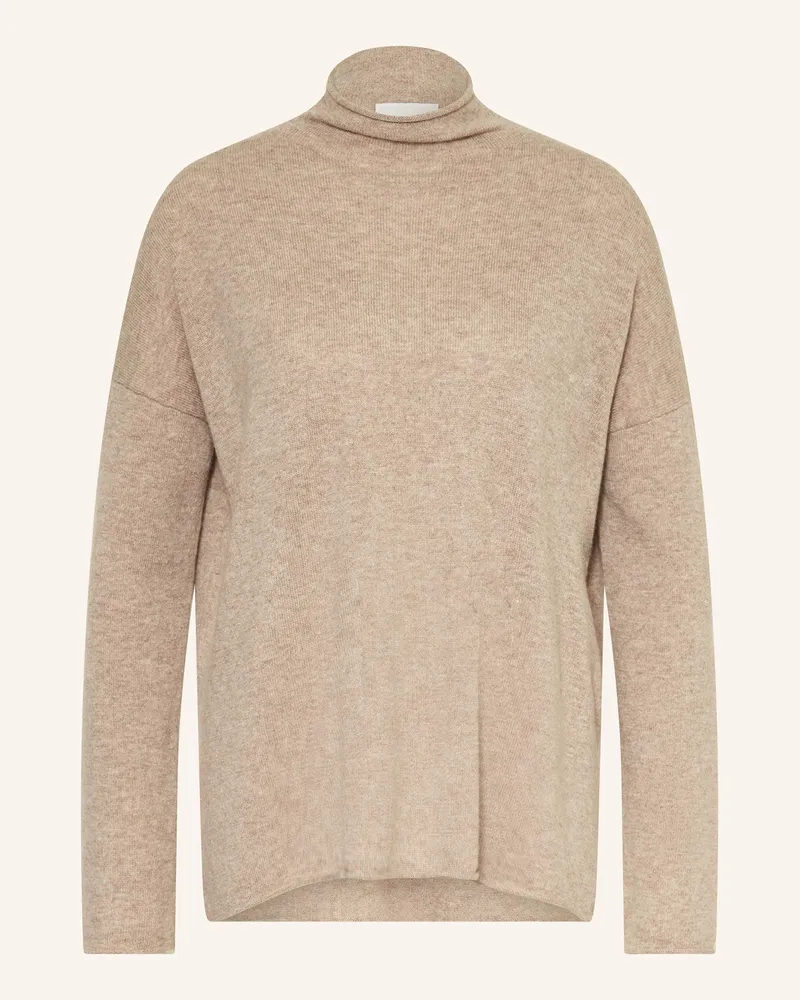 ALLUDE Cashmere-Pullover Taupe
