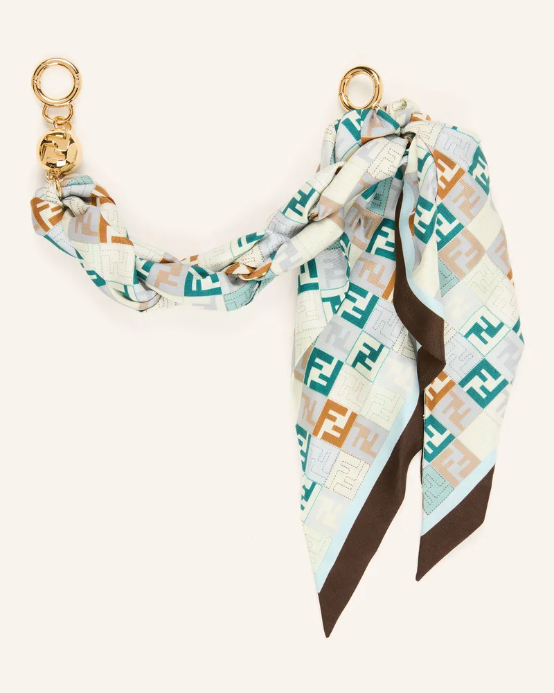 Fendi Taschenanhänger blau Türkis