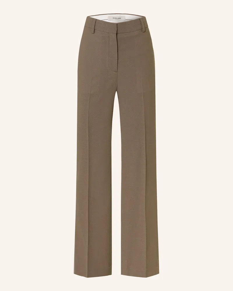 Golden Goose Bootcut-Hose JOURNEY Taupe
