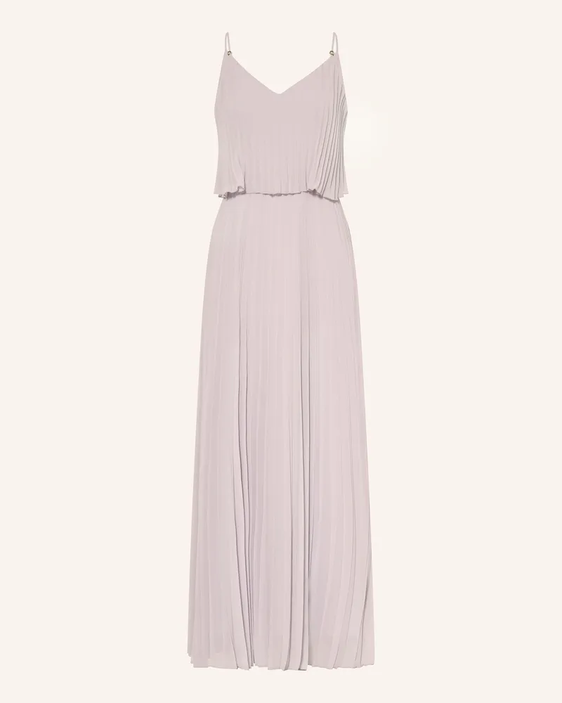 Apart Abendkleid mit Plissees Helllila