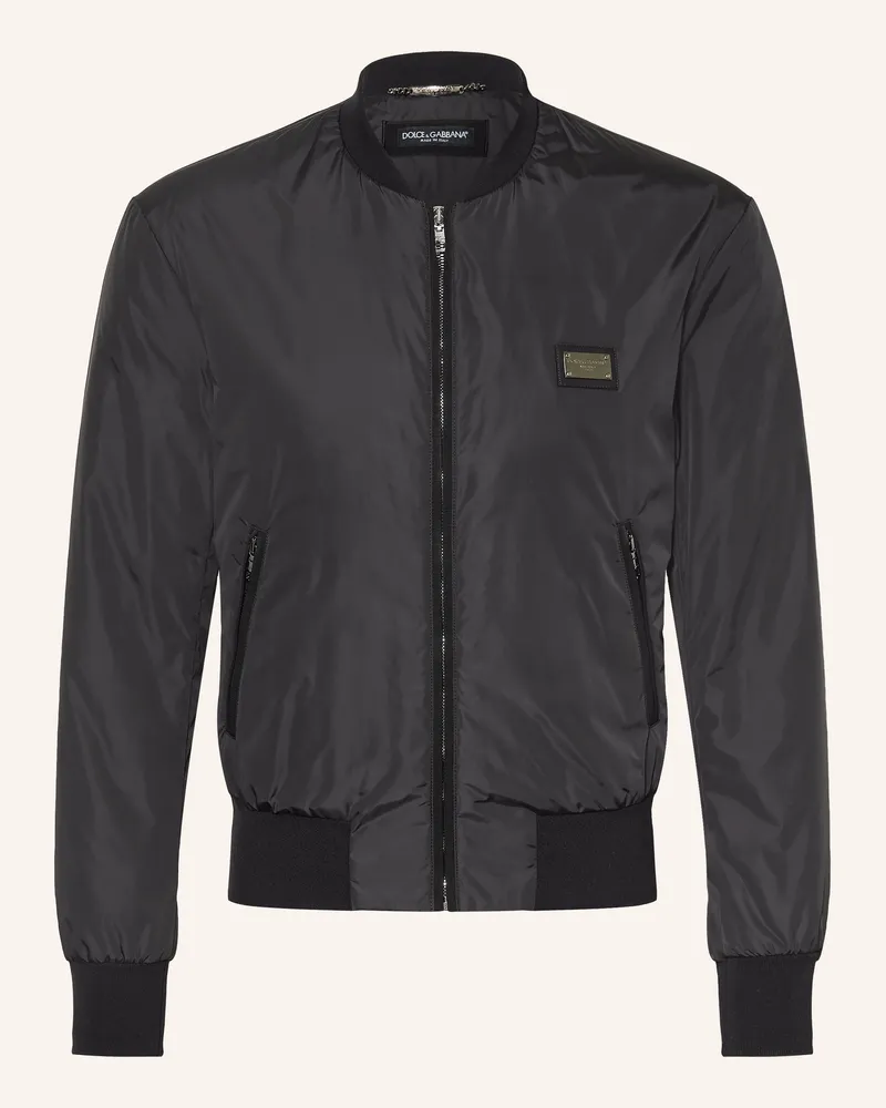 Dolce & Gabbana Blouson schwarz Schwarz