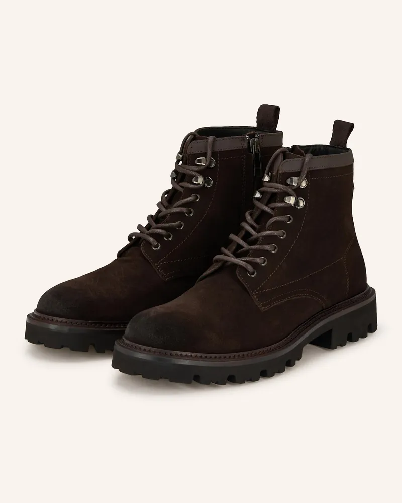 HUGO BOSS Schnürboots JULYO Dunkelbraun