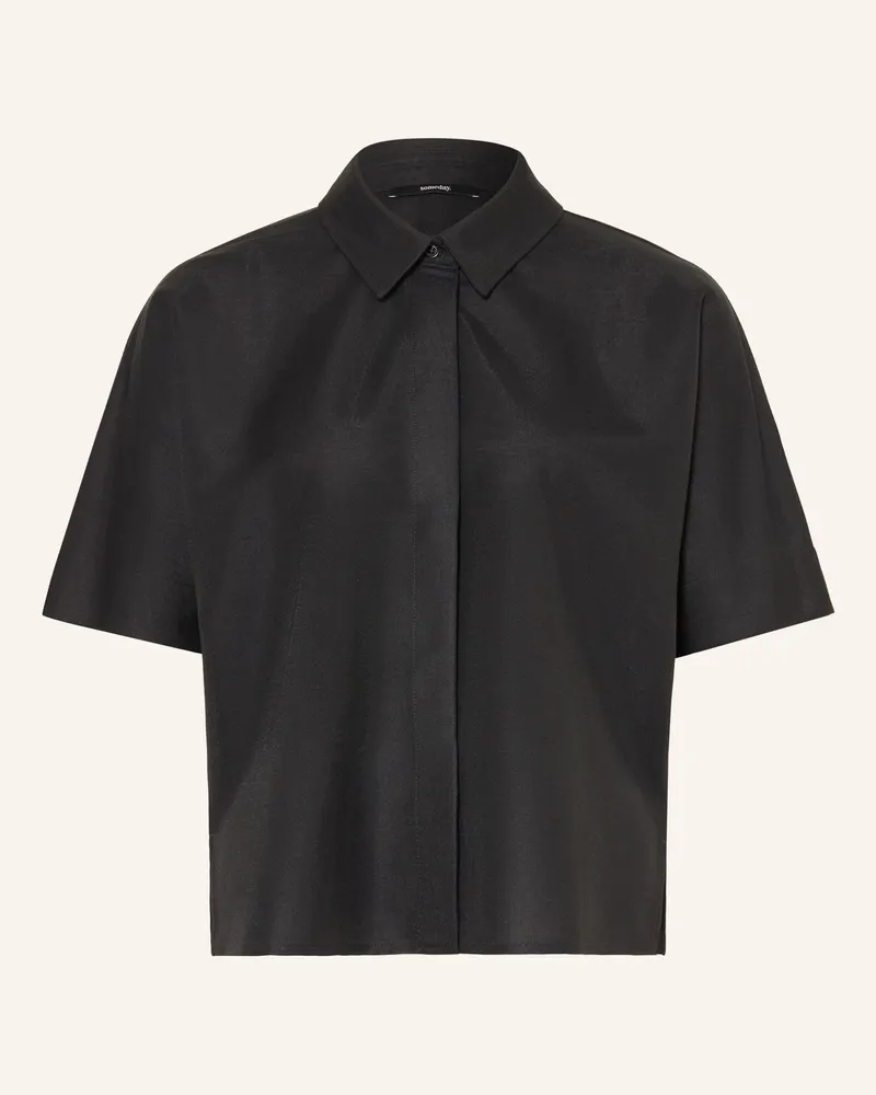 someday. Hemdbluse Zilja schwarz Schwarz