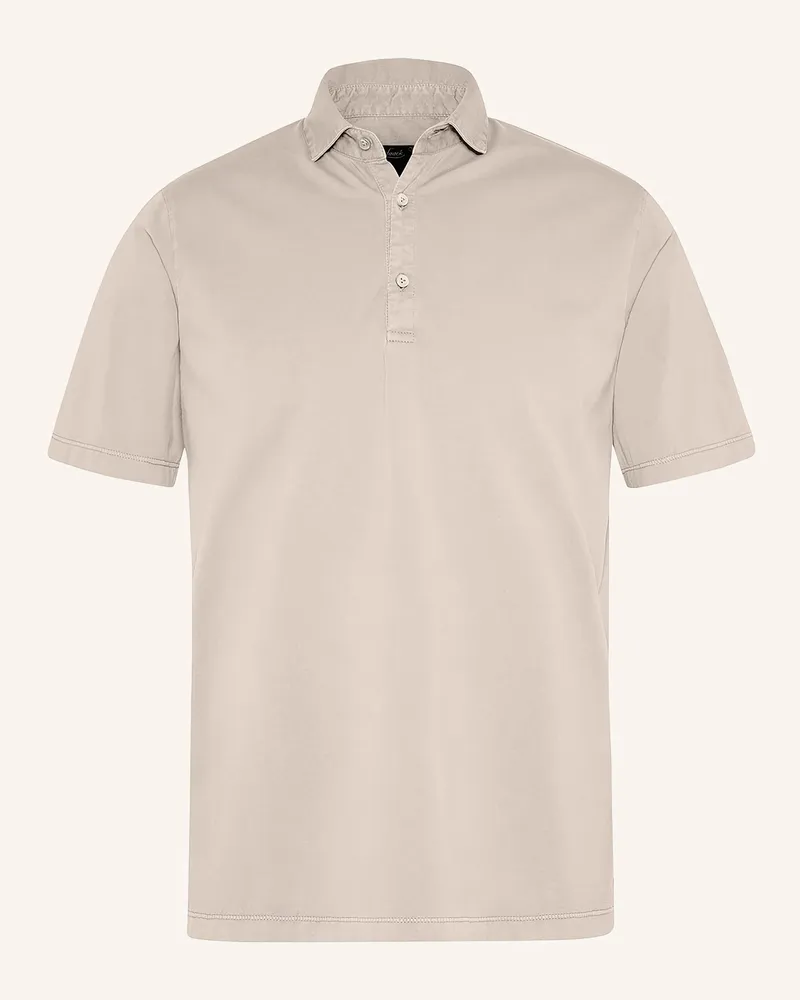 van Laack Hemd Polo beige Beige