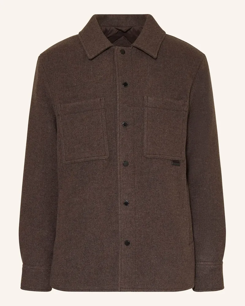 Canada Goose Overjacket ATKINSON Dunkelbraun