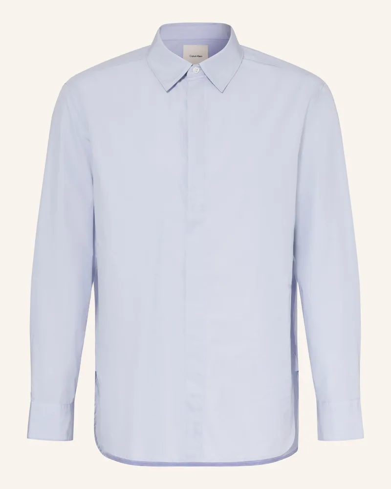 Calvin Klein Hemd Relaxed Fit blau Hellblau