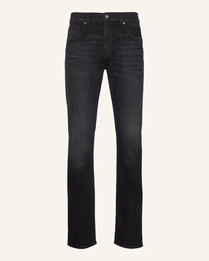 7 for all mankind Jeans The Straight Straight Fit schwarz Schwarz