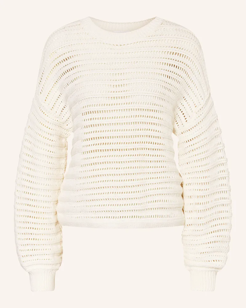 COMMA Cropped-Pullover Weiss