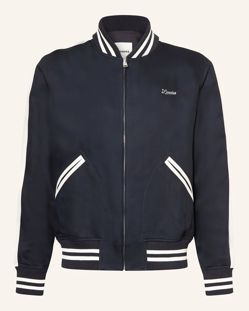 Sandro Blouson mit Galonstreifen Dunkelblau