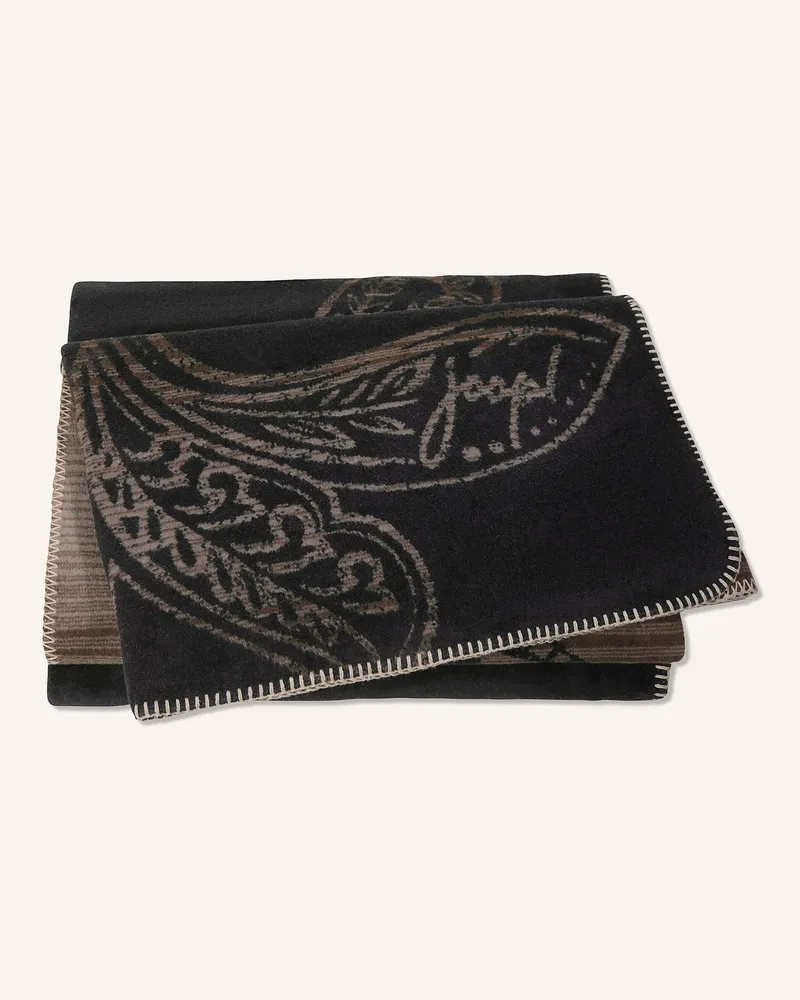 JOOP! Plaid Joop! Paisley schwarz Schwarz