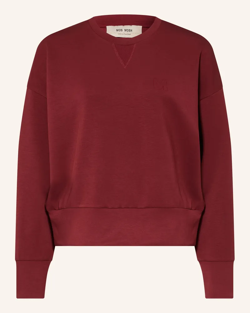 Mos Mosh Sweatshirt Mmkiki Celli rot Dunkelrot