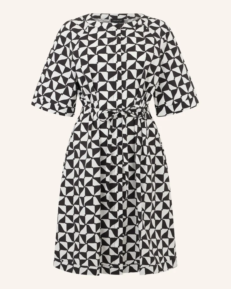 Apart Kurzes Kleid schwarz Schwarz