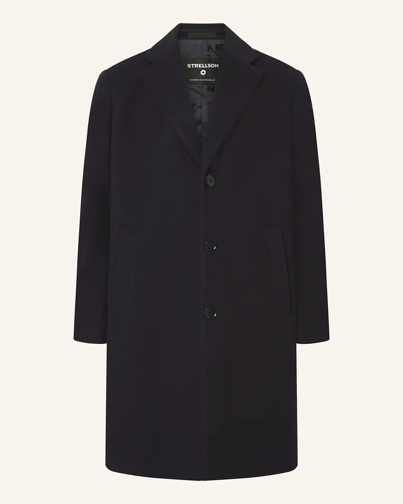 Strellson Wollmantel ADRIA 3.0 Dunkelblau