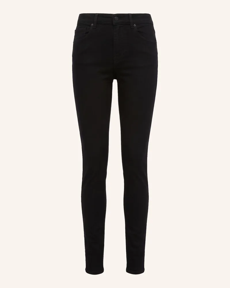 7 for all mankind Skinny Jeans Roxanne schwarz Schwarz