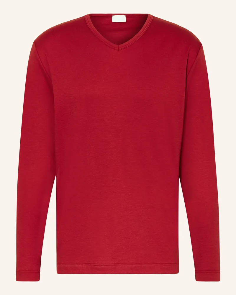Mey Schlafshirt Serie SOLID NIGHT Dunkelrot