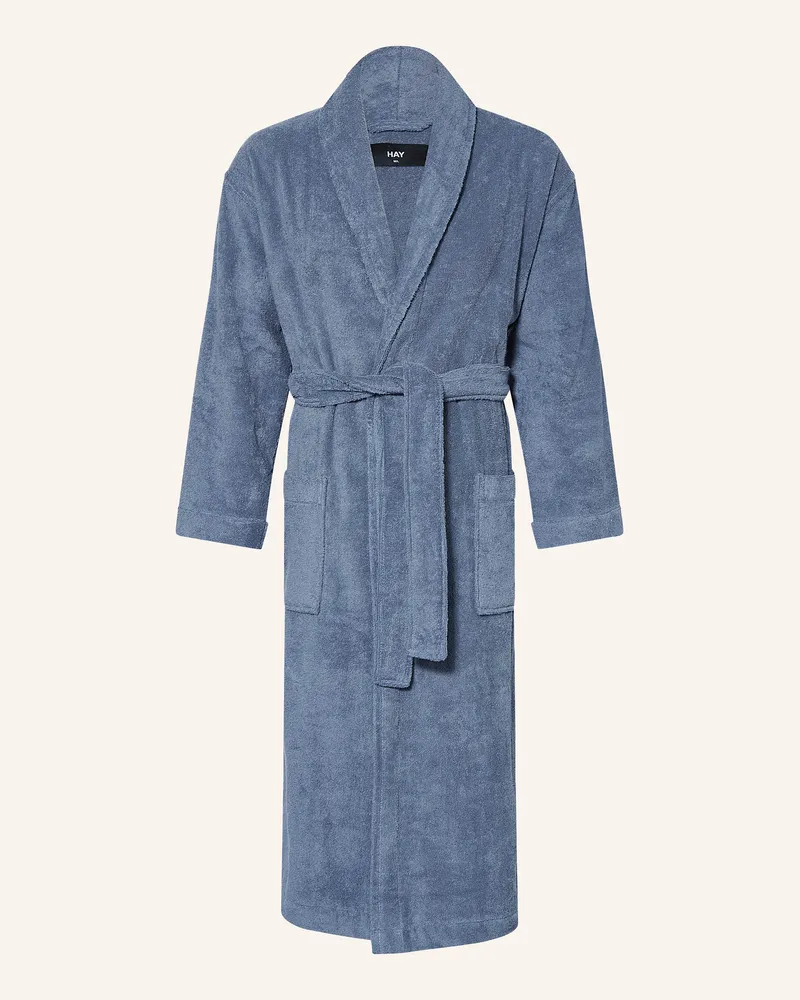 Hay Unisex-Bademantel MONO Grau
