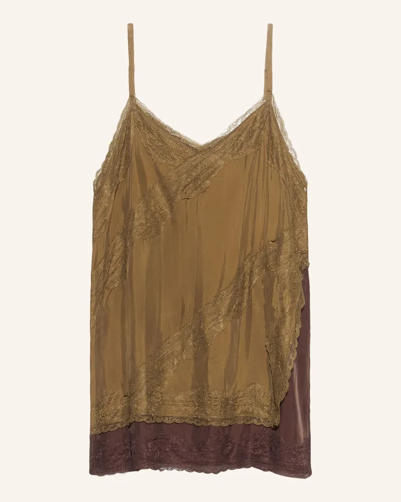 BIMBA Y LOLA Camisole-Top beige Khaki