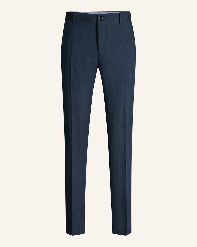 JOOP! Anzughose Slim Fit blau Dunkelblau