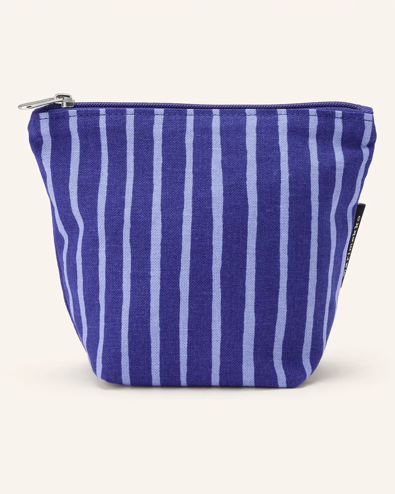 Marimekko Kosmetiktasche Piccolo blau Blau