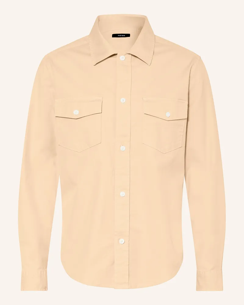 Reiss Overshirt MALAKI Beige