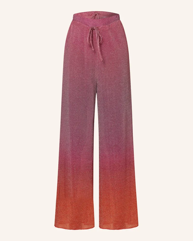 Oséree Marlenehose LUMIERE SHADE mit Glitzergarn Fuchsia