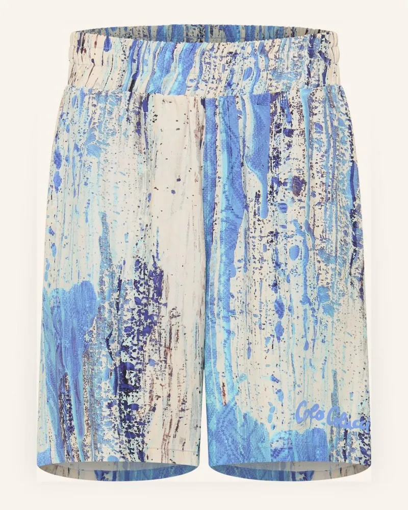 Carlo Colucci Short - Ai Drip Knit Favretto weiss Weiss