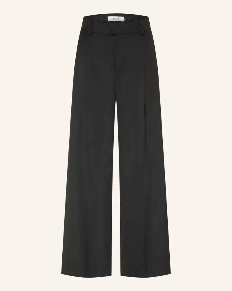 ba&sh Marlenehose Cravy schwarz Schwarz